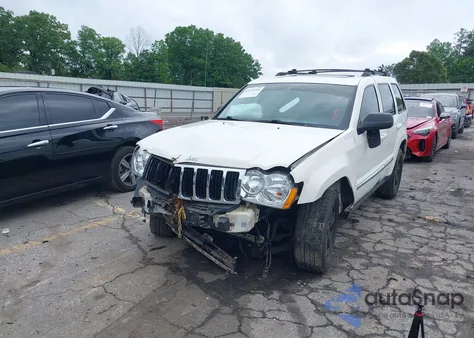 2007 Jeep Grand Cherokee Limited z USA, uszkodzony, nr VIN 1J8HS58267C501072